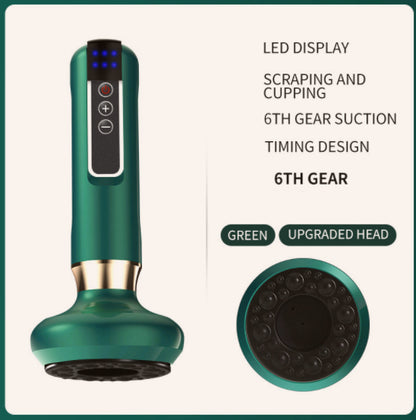 Electric Vacuum Cupping Massager For Body Anti-Cellulite Suction Cup