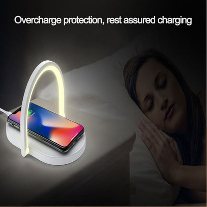 ﻿﻿3 In 1 Foldable Wireless Charger Night Light Wireless Charging Station LED