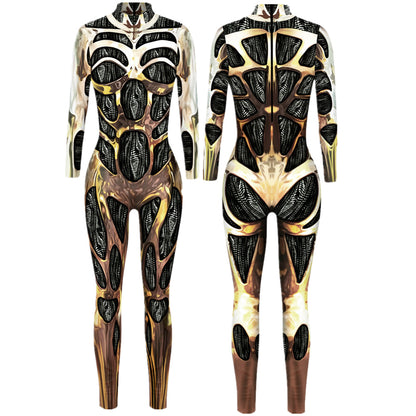 Robot Bodysuit Bodysuit Halloween Sexy