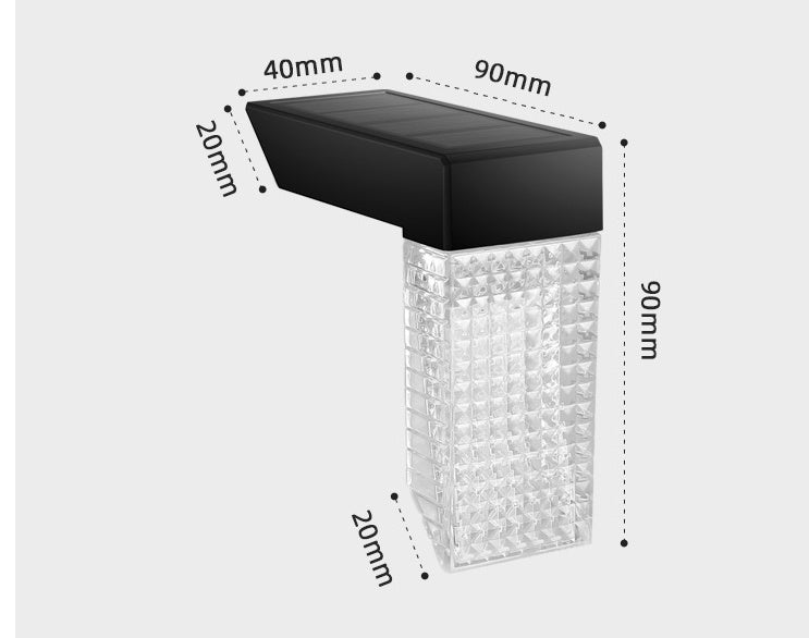 LED Solar Stairs Lights Outdoor Garden  Lighting  Decoration