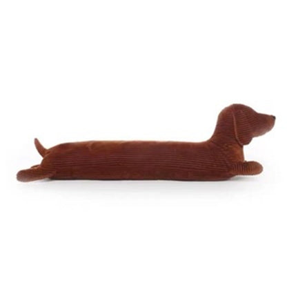 Brown Cute Dachshund Long Sofa Home Decor Pillow