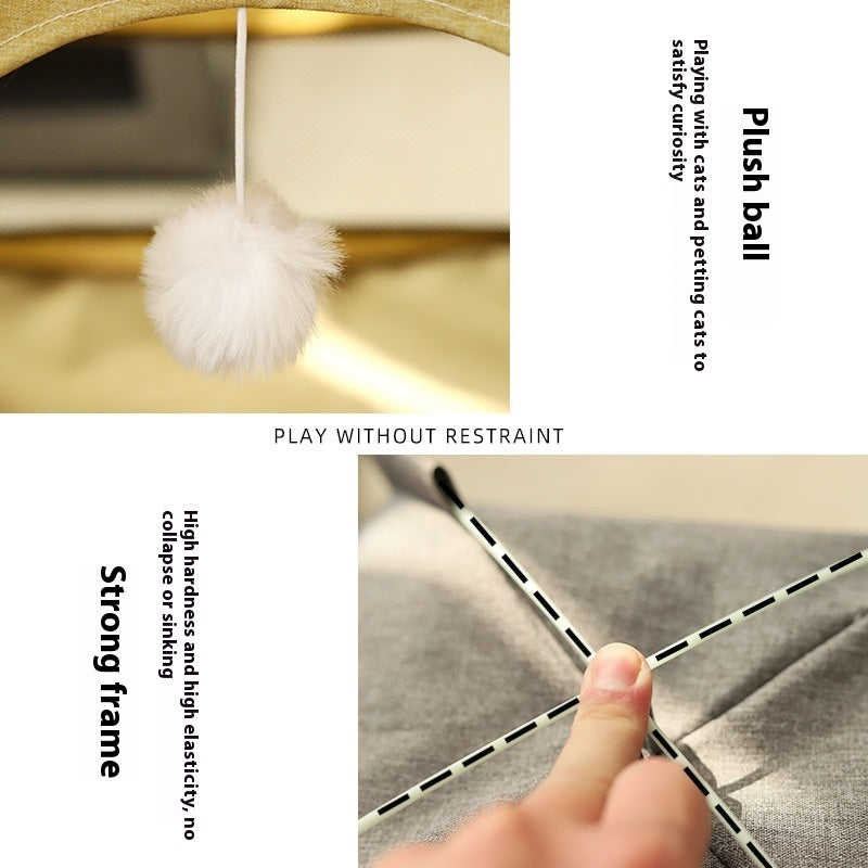 Cathouse Doghouse Breathable Tent Nest Indoor Outdoor