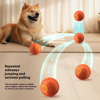 Pets Electric Jumping Ball Automatic Dog-teasing Luminous Toys