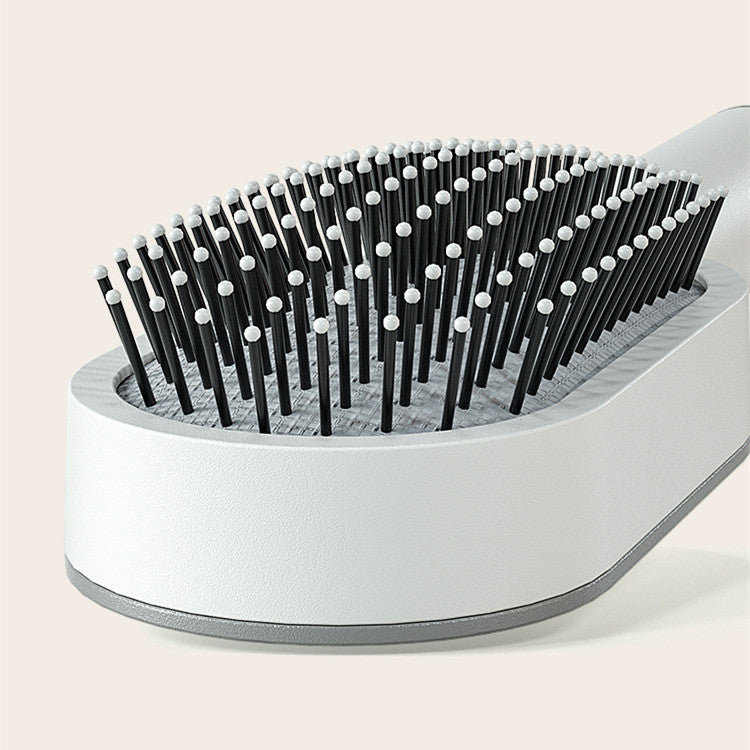 Self Cleaning Hair Brush For Women One-key Cleaning Hair Loss