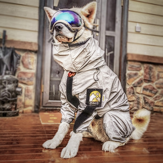 Four-legged Waterproof Full-surrounded Dog Rain Clothes