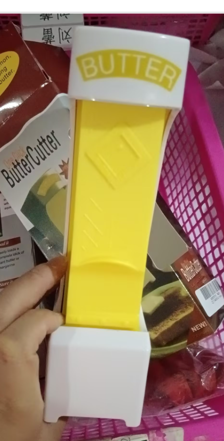 Stick Butter Cutter Cheese Slicer One-Button Dispenser For Cutting Butter