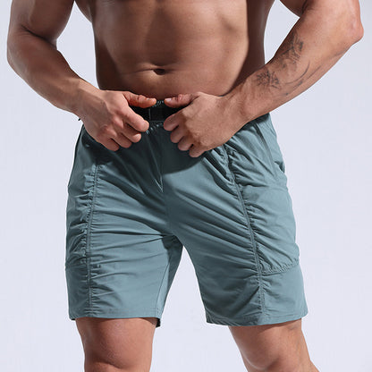 Athletic Shorts For Men With Pockets And Elastic Shorts