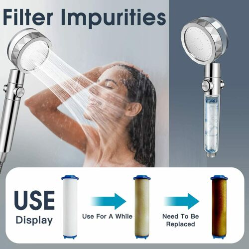 Modern Minimalist Supercharged Shower Nozzle