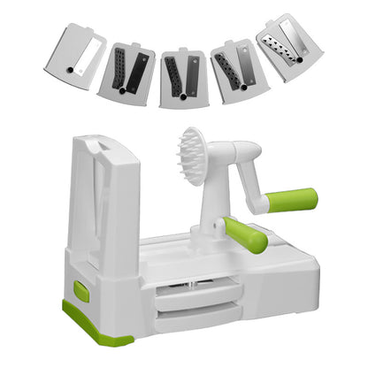 Kitchen Hand-operated Multi-Functional Vegetable Cutter Rust