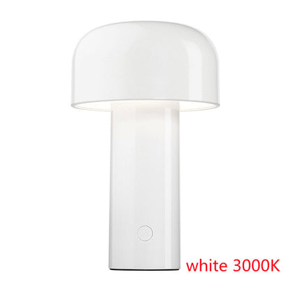 Designer Mushroom Table Lamp Night Light Portable Cordless