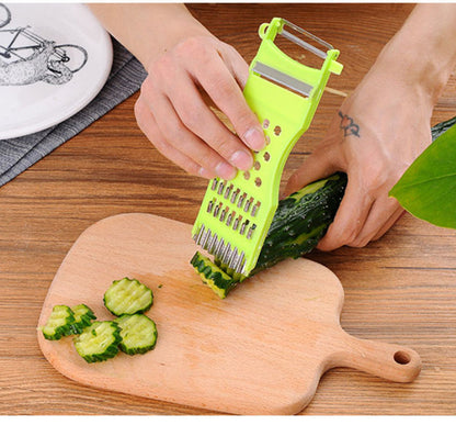 Kitchen Vegetable Cutter Loofah Cutting Grater Cucumber Slicer