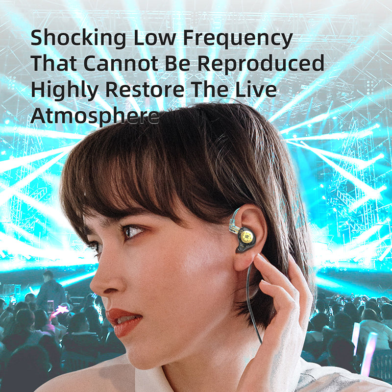 New KZ EDX Pro Earphones Bass Earbuds In Ear Monitor Headphones