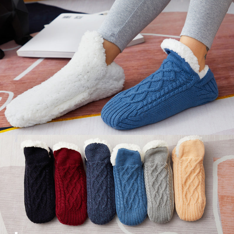 Winter Woolen Socks Women Thicken Warm Home Bedroom Socks