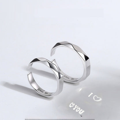 S925 Sterling Silver Rings By Light New Jewelry