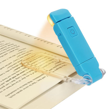 LED USB Rechargeable Book Reading Light Brightness Adjustable Eye Protection