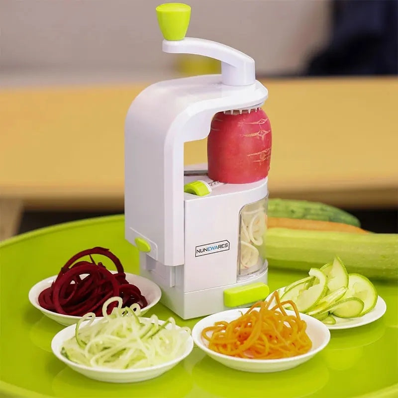Vegetable Grater Potato Spiral Slicer Whirlwind Fruit Vegetable