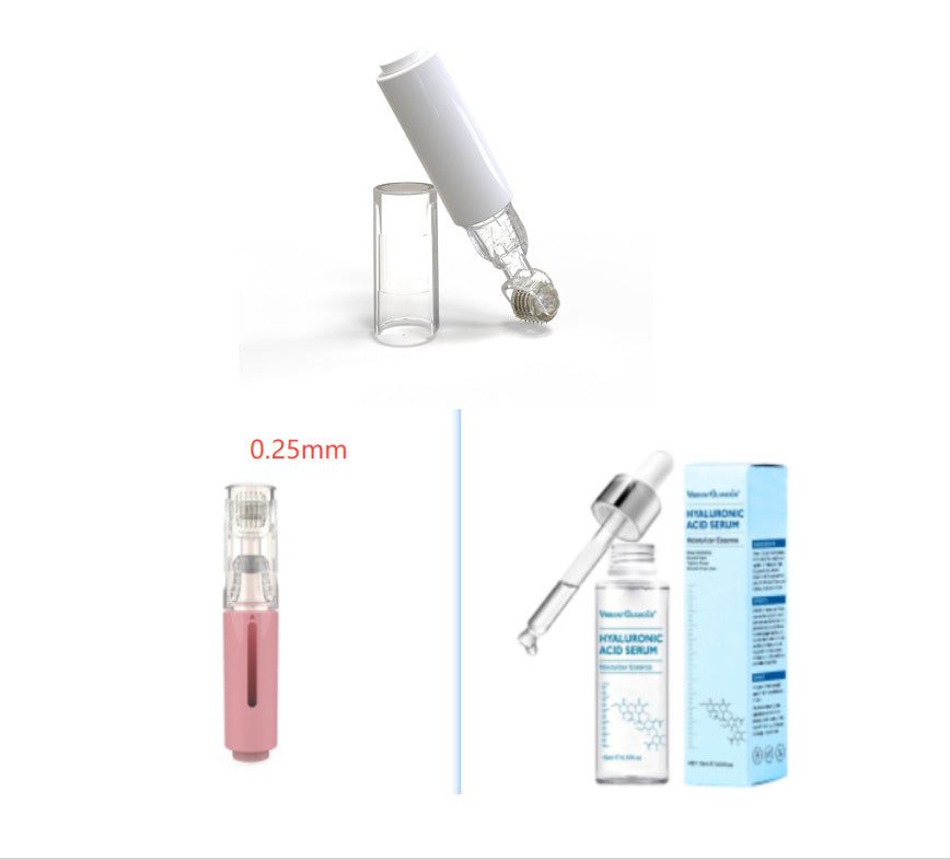 3 In 1 Needle Roller Lip Roller Beard Growth Roller Beard Hair