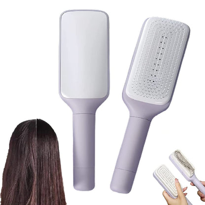 4 In 1 Self Cleaning Hair Brush New Self-Cleaning Hairbrush