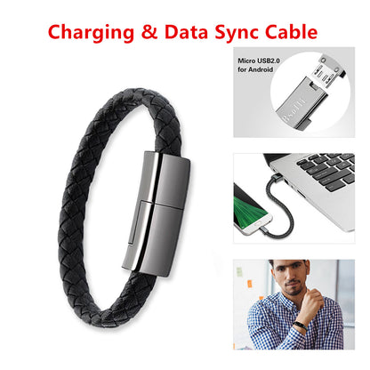 New Bracelet Charger USB Charging Cable Data Charging Cord