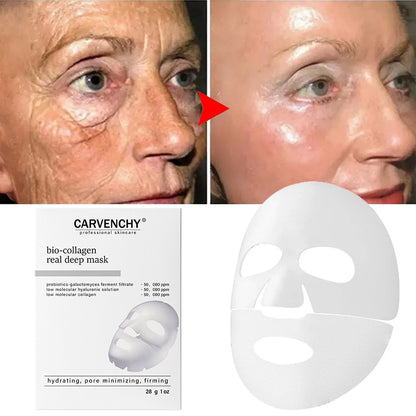 Collagen Anti Wrinkle Facial Mask Anti-Aging Fade Face Fine Line