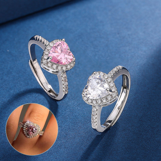 Fashion Jewelry Micro-encrusted Zircon Diamond Ring