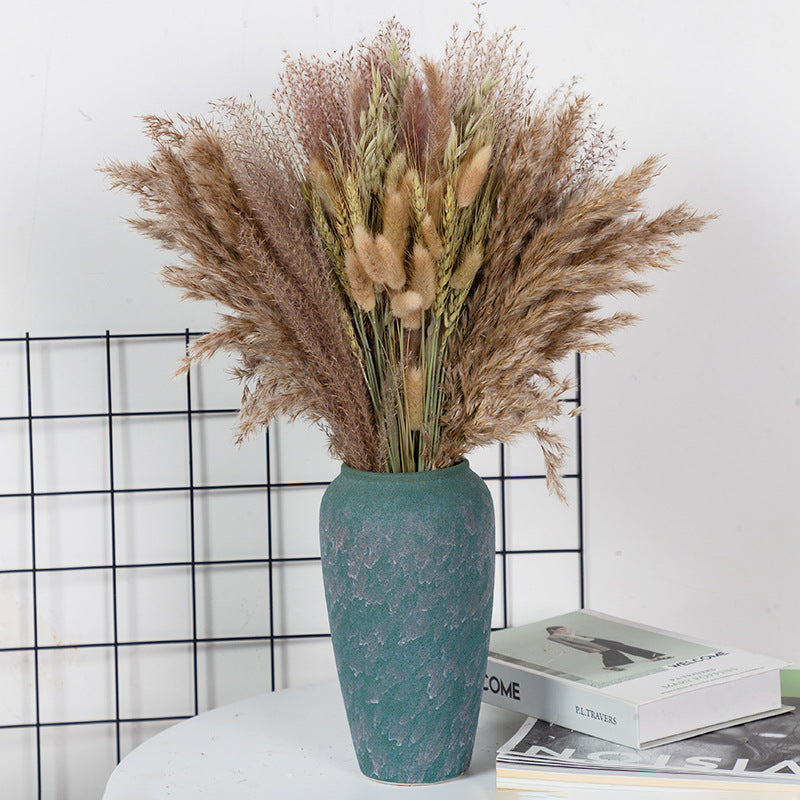 Bouquet Of Small Dried Reed Flowers