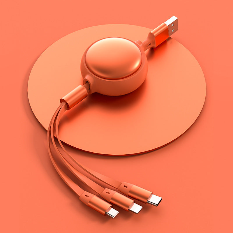 3 In1 USB Cable Micro USB Type C Charging Cable