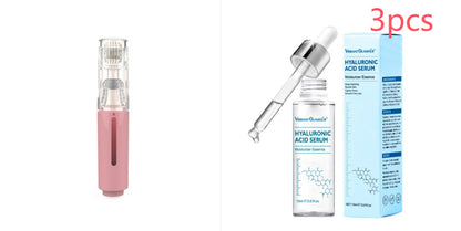 3 In 1 Needle Roller Lip Roller Beard Growth Roller Beard Hair