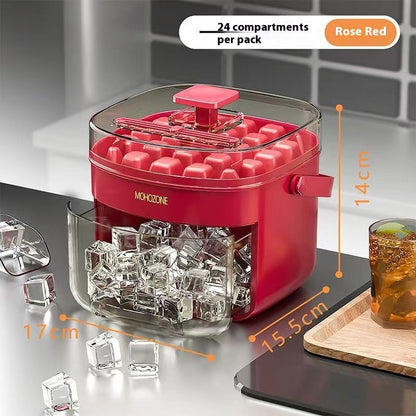 Press-type Convenient Outdoor Portable Ice Tray