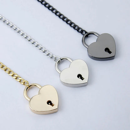 Fashion Jewelry New Slip Chain Necklace Heart O-Ring
