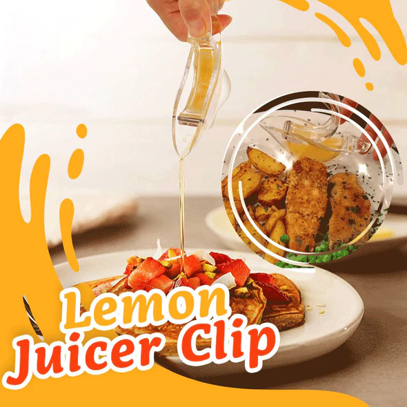 Manual Lemon Juicer Transparent Acrylic Elegance Bird Shape Lemon Slice