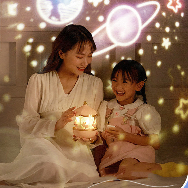 Night Light Projector Kids Nursery Children Led Night Lamp