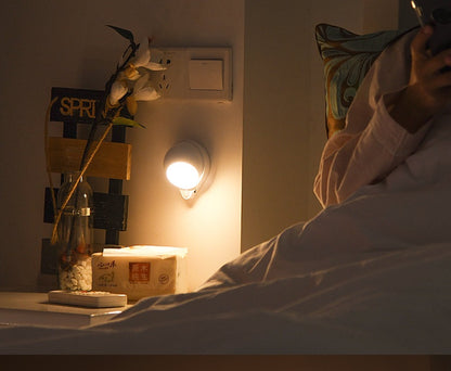 LED Smart Sensor Night Light 360 Degree Rotating Infrared