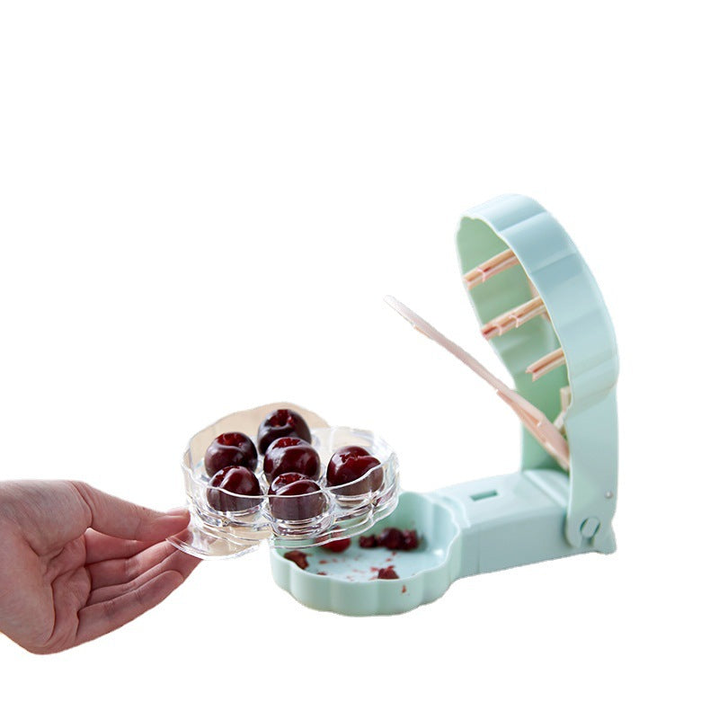 Light Green Cherry Seed Remover For Use Kitchen