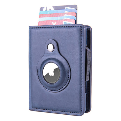 Rfid Card Holder Men Wallets Money Bag Male Black Short Purse