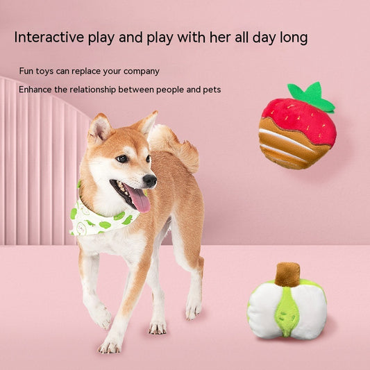 Strawberry Chocolate Dog Toy Pet Products