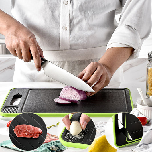 Double-side Cutting Board With Defrosting Function Chopping Board