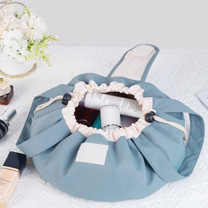 Barrel Drawstring Makeup Bag Women's Cosmetic Bag