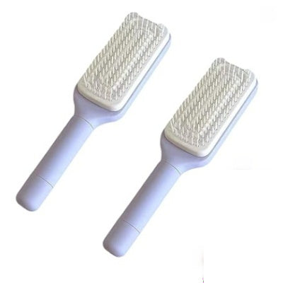 4 In 1 Self Cleaning Hair Brush New Self-Cleaning Hairbrush