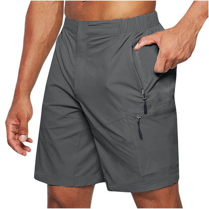 Men'S Casual Elastic Waist Strap Summer Shorts Casual