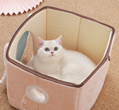 Cat House Removable And Washable Bed House Villa