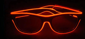NEW Fashion 7 Colors Flashing EL Wire Led Glasses Party