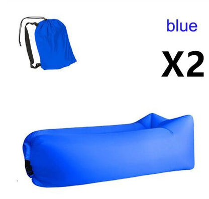 Outdoor Air Sofa Fast Inflatable Laybag Hangout Lounger