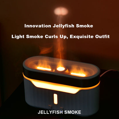 Jellyfish Flame Humidifier Simulation Flame Aromatherapy Humidifier