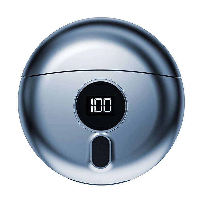 Mini Electric Razor Travel Men's Shaver LED Power Display