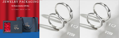 S925 Sterling Silver Rings By Light New Jewelry