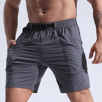 Athletic Shorts For Men With Pockets And Elastic Shorts