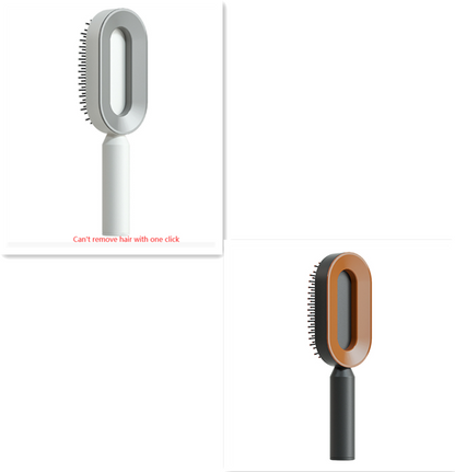 Self Cleaning Hair Brush For Women One-key Cleaning Hair Loss