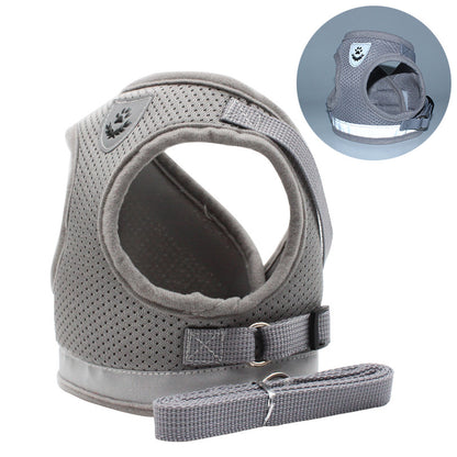 Reflective And Breathable Pet Chest Strap