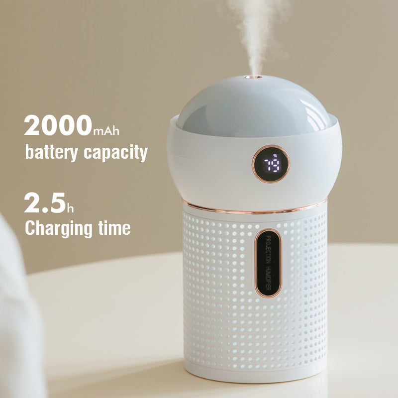 New Projection Night Light Air Humidifier Aroma Diffuser